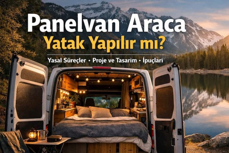 Panelvan Araca Yatak Yapılır mı?