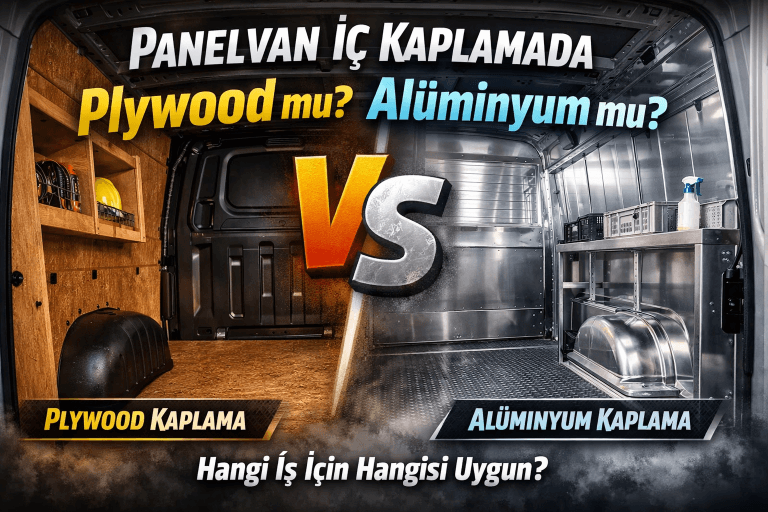 Panelvan İç Kaplamada Plywood mu Alüminyum mu? Hangi İş İçin Hangisi Uygun?
